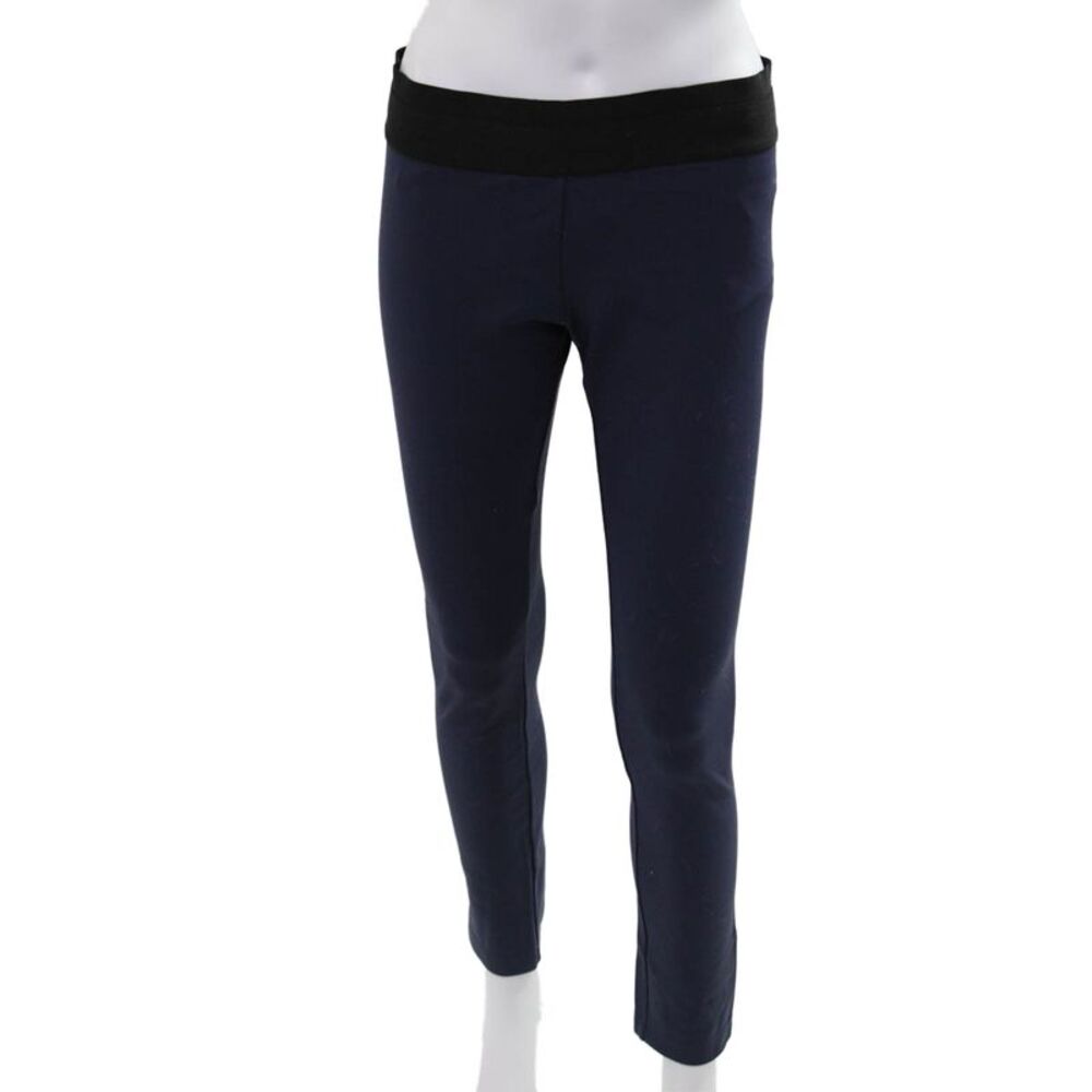 BCBG Max Azria Womens Dark Blue Ankle Jeggings Maternity Size M